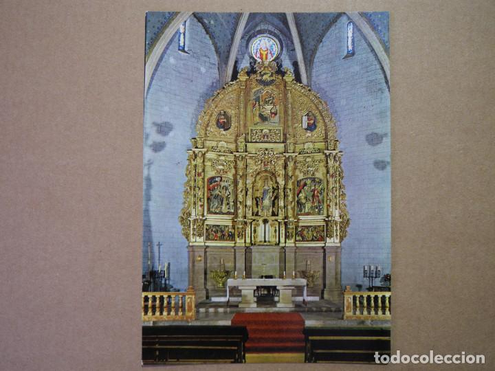 Postales: Postal 1. Iglesia Parroquial Retablo. Barroco s. XVIII. Ed. SEO. Nueva