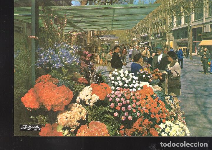 Postales: Rambla de las Flores. Barcelona. - Foto 1