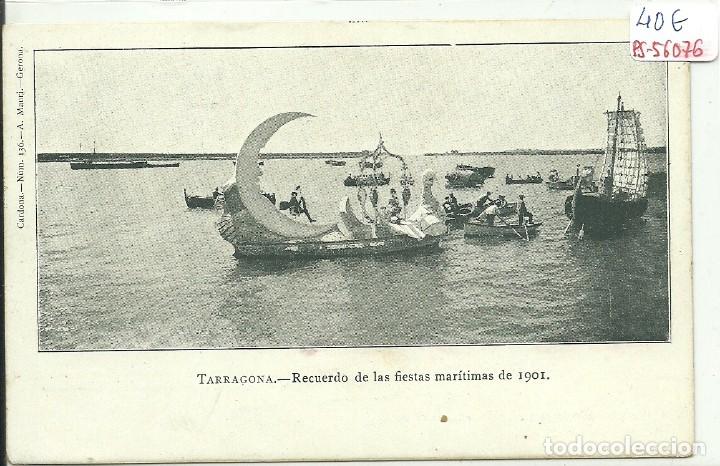Postkarten: (PS-56076)POSTAL DE TARRAGONA-RECUERDO DE LAS FIESTAS MARITIMAS 1901.A.MAURI