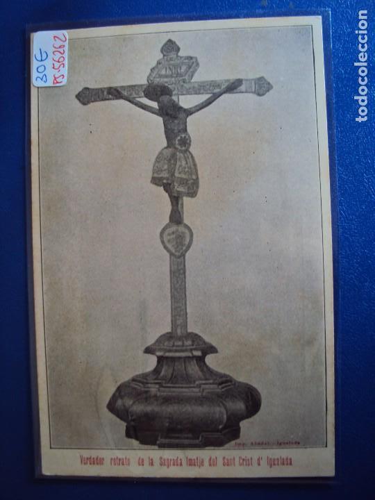 Postkarten: (PS-56262)POSTAL DE IGUALADA-VERDADER RETRATO DE LA SAGRADA IMATJE DEL SANT CRIST D&acute;IGUALADA