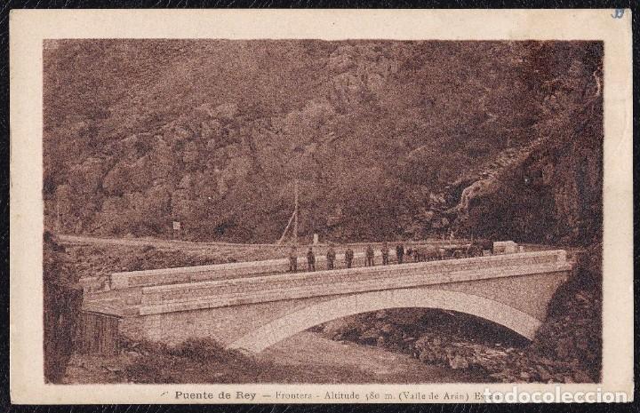 Postales: POSTALES - VALLE DE AR&Aacute;N. PUENTE DE REY.
