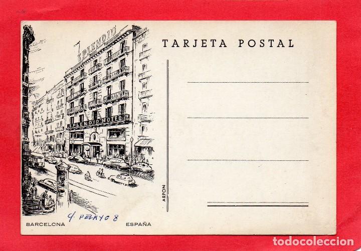 Postales: barcelona. hotel splendid. arpon - Foto 1