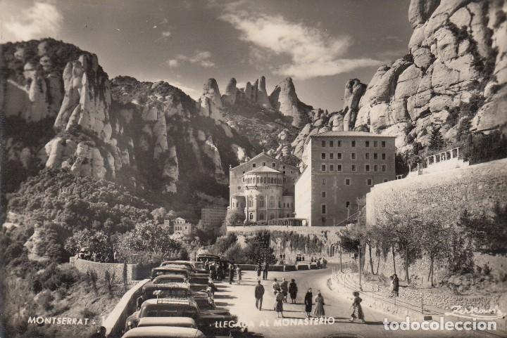 Postales: POSTAL: 1970 MONSERRAT. LLEGADA AL MONASTERIO