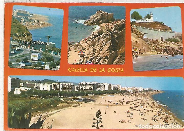 Postales: CALELLA BARCELONA ESCRITA - Foto 1