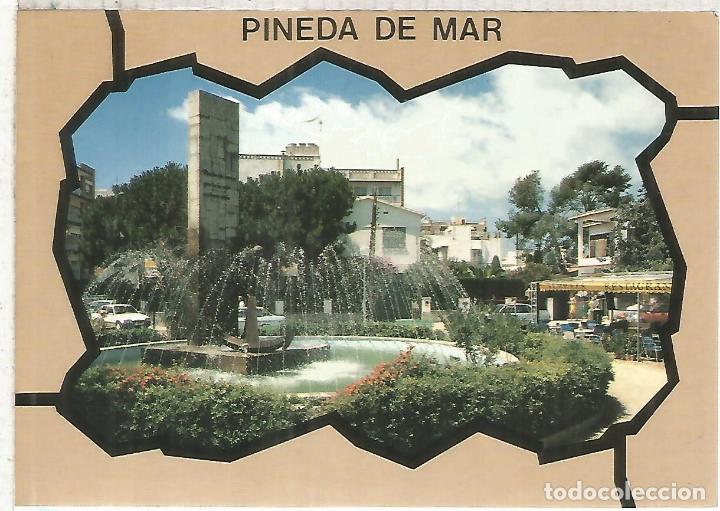 Postales: PINEDA DE MAR  BARCELONA ESCRITA - Foto 1
