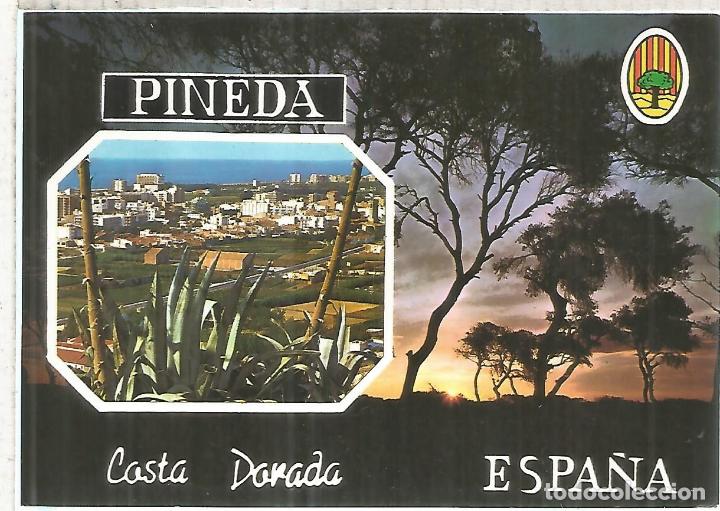 Postales: PINEDA DE MAR BARCELONA ESCRITA - Foto 1