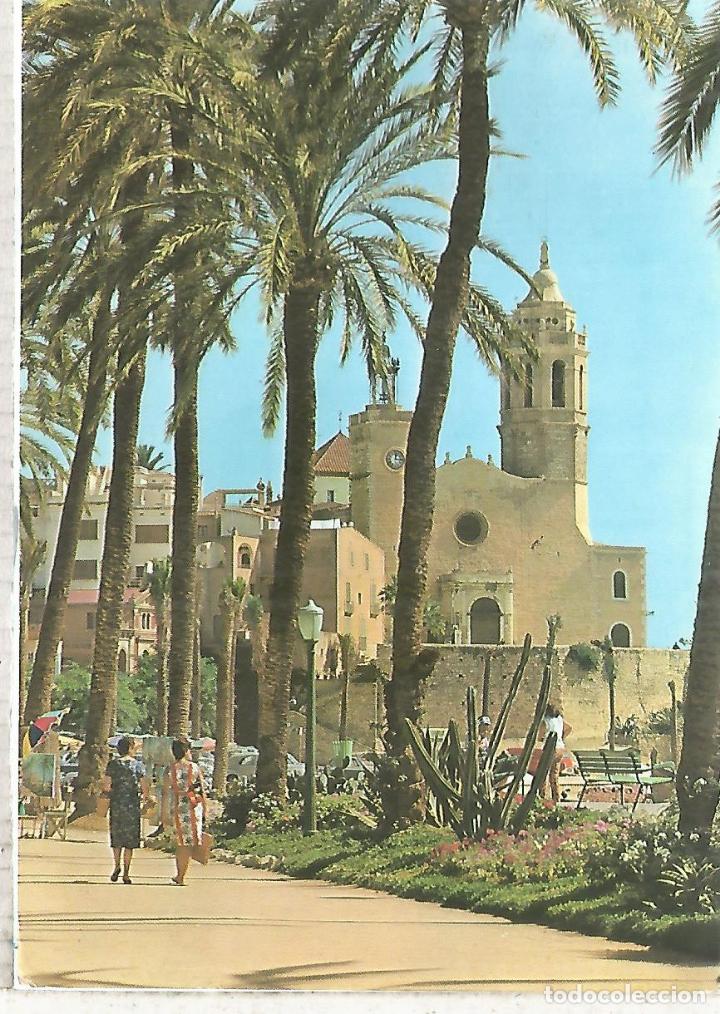 Postales: SITGES BARCELONA ESCRITA - Foto 1
