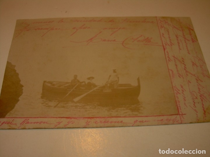 Postales: ANTIGUA POSTAL...BARCELONA. - Foto 2