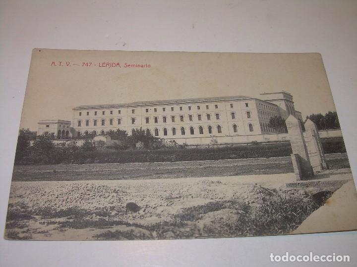 Postcards: ANTIGUA POSTAL....LERIDA..SEMINARIO.