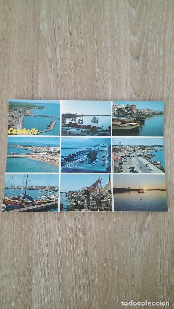 Postales: POSTAL &laquo;PUERTO DE CAMBRILS&raquo;. SIN ESCRIBIR.