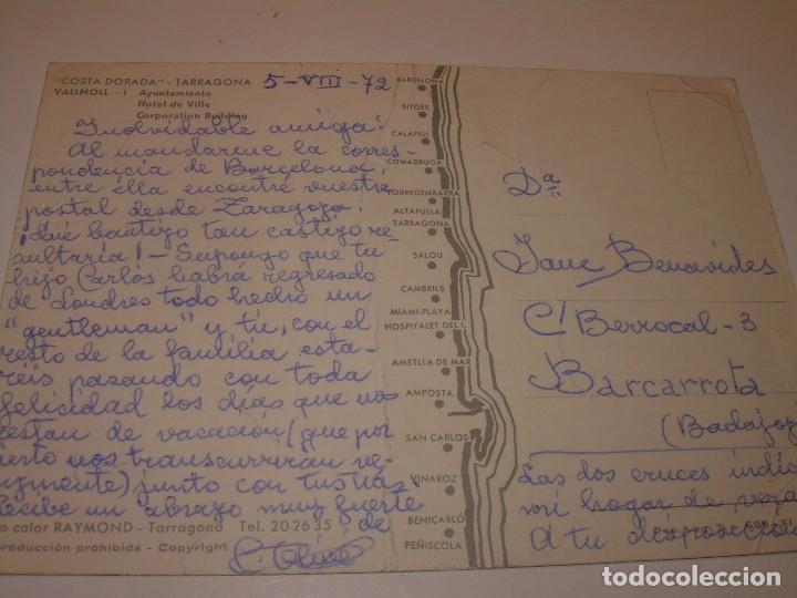 Postales: ANTIGUA POSTAL...TARRAGONA. - Foto 2