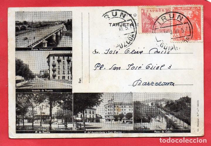 Postales: irun. vistas. manipel - Foto 1
