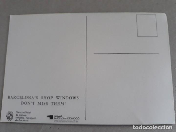 Postales: Barcelona shop windows postal - Foto 2
