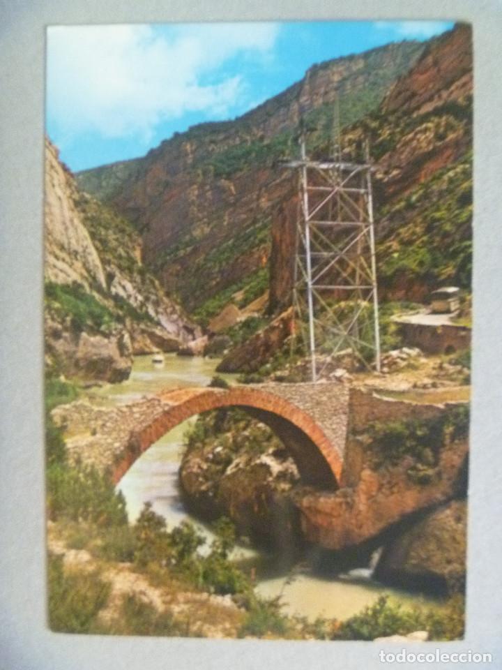 Postales: POSTAL DE EL PALLARS ( LERIDA ): DESFILADERO DE TERRADETS. A&Ntilde;OS 70