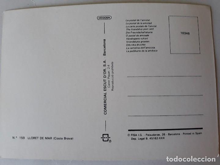 Postales: Lloret de Mar Costa Brava sin escribir - Foto 2