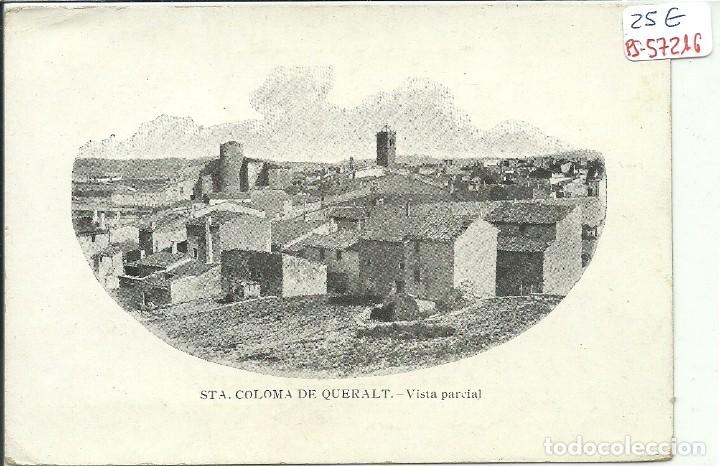 Postcards: (PS-57216)POSTAL DE STA.COLOMA DE QUERALT-VISTA PARCIAL