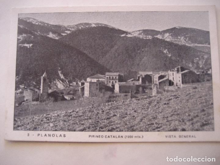 Postales: Planolas N&ordm; 3  Pirineo Catalan. Vista General. Ed. Montaner. Circculada 1946