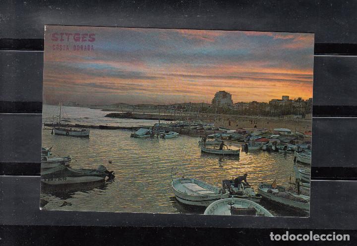 Postales: SITGES- BELLO ATARDECER - Foto 1