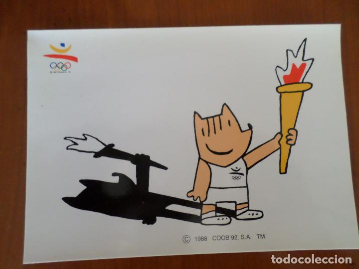 Postales: COBI OLIMPIADA DE BARCELONA 92 - Foto 3