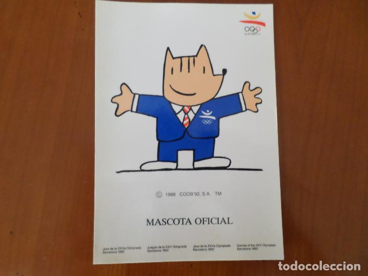 Postales: COBI OLIMPIADA DE BARCELONA 92 - Foto 6