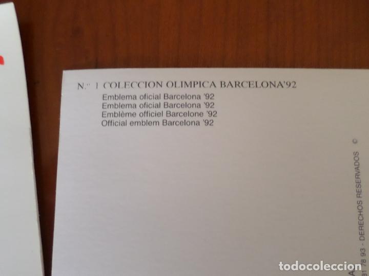 Postales: COBI OLIMPIADA DE BARCELONA 92 - Foto 9