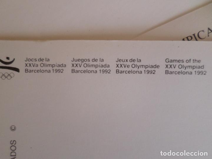 Postales: COBI OLIMPIADA DE BARCELONA 92 - Foto 14
