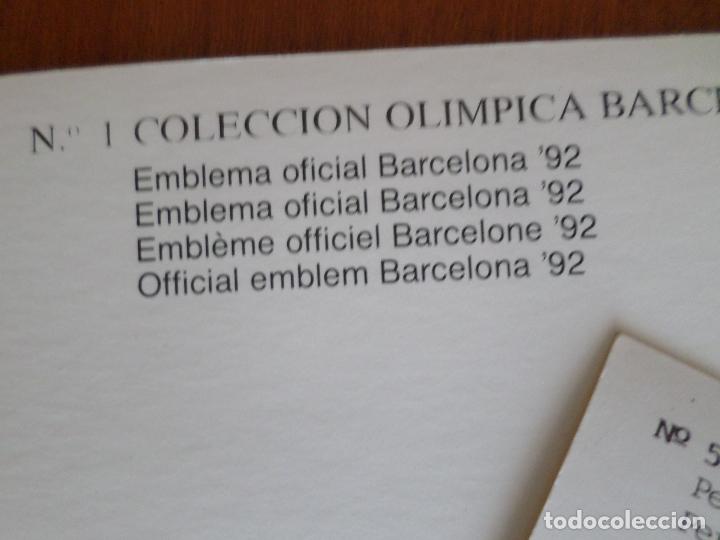 Postales: COBI OLIMPIADA DE BARCELONA 92 - Foto 19