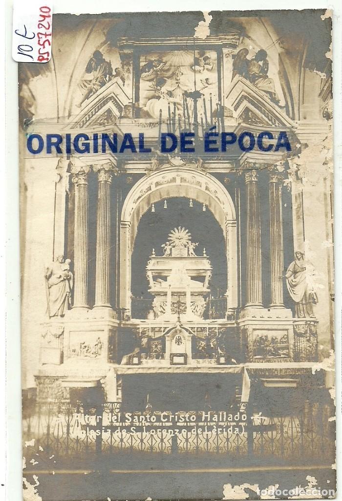Postales: (PS-57240)POSTAL FOTOGRAFICA DE LERIDA-IGLESIA DE S.LORENZO.ALTAR STO.CRISTO