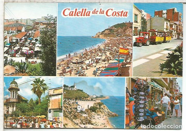 Postales: CALELLA BARCELONA ESCRITA - Foto 1