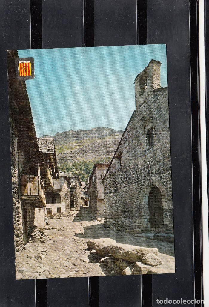 Postales: N&ordm; 2328 VALL DE BOH&Iacute;. TAHULL. CARRER TIPIC I IGLESIA ROMANIC DE SANTA MAR&Iacute;A