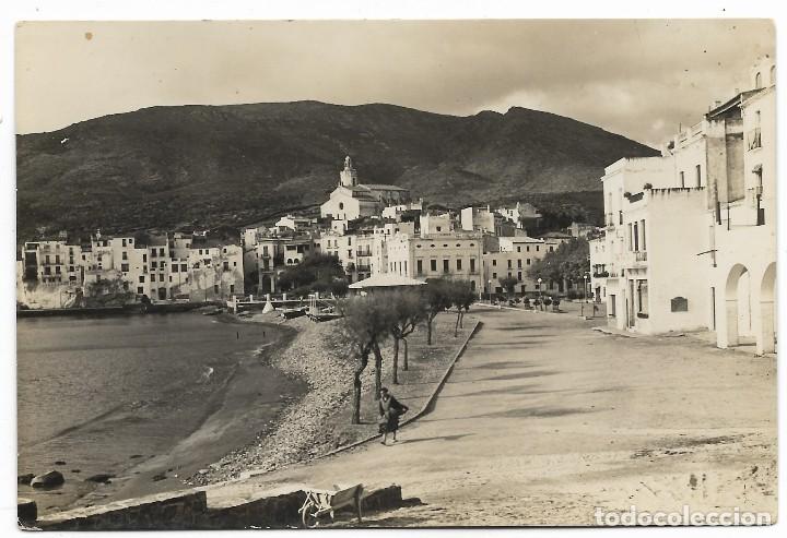 Postales: POSTAL FOTOGRAFICA DE CADAQUES, PORT DIXOS. A. CAMPANA. ESCRITA 1953