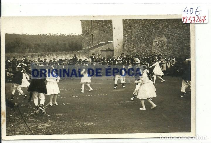 Postkarten: (PS-57267)POSTAL FOTOGRAFICA DE SAN ESTEBAN DE PALAUTORDERA-BAILE DE GITANAS