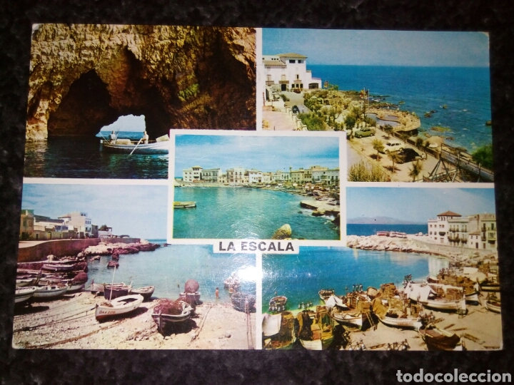 Postales: Postal de La Escala. Costa Brava. - Foto 1