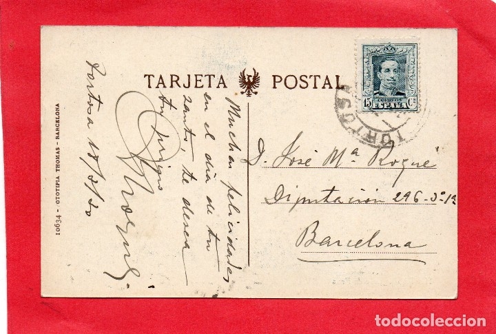 Postales: tortosa. calle de reus. thomas - Foto 2