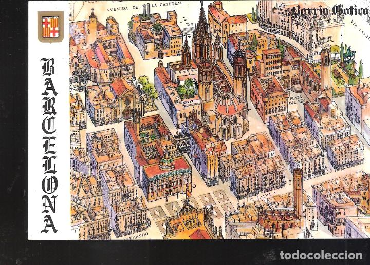 Postales: Barrio G&oacute;tico. Barcelona - Foto 1