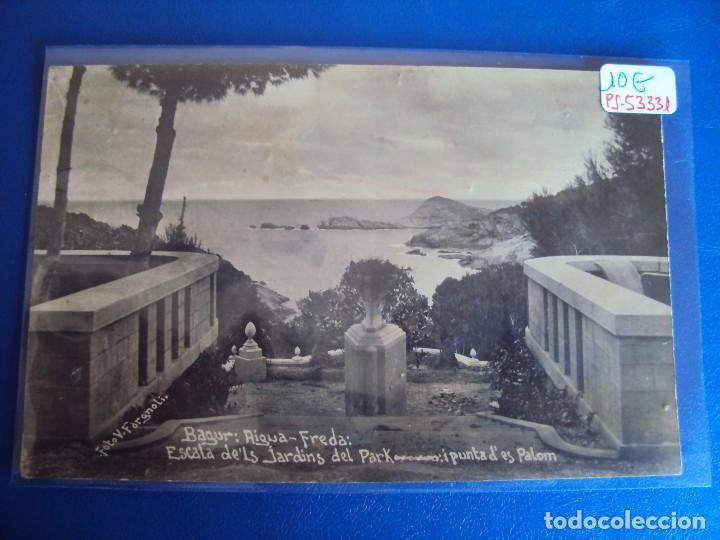 Postales: (PS-57331)POSTAL FOTOGRAFICA DE BAGUR-AIGUA-FREDA:ESCALA DELS JARDINS DEL PARK.V.FARGNOLI