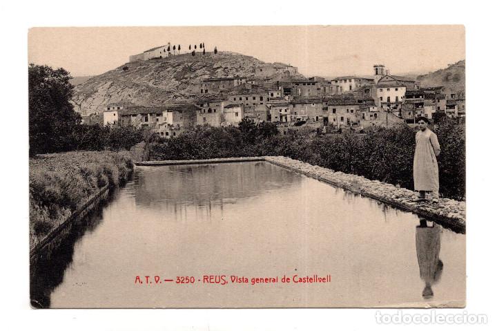 Postales: REUS.- VISTA GENERAL DE CASTELLVELL - Foto 1
