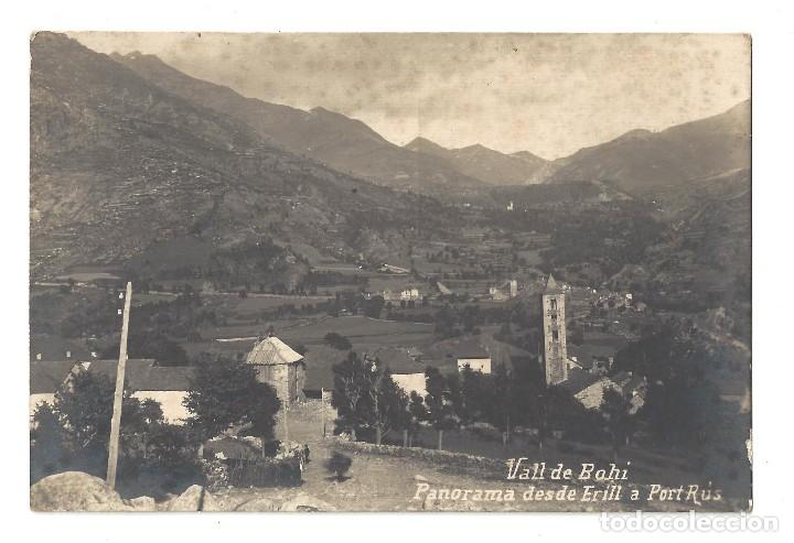 Postales: POSTAL FOTOGR&Aacute;FICA- VALL DE BOH&Iacute;.- PANORAMA DESDE ERILL A PORT RUS. L&Eacute;RIDA- SIN CIRCULAR