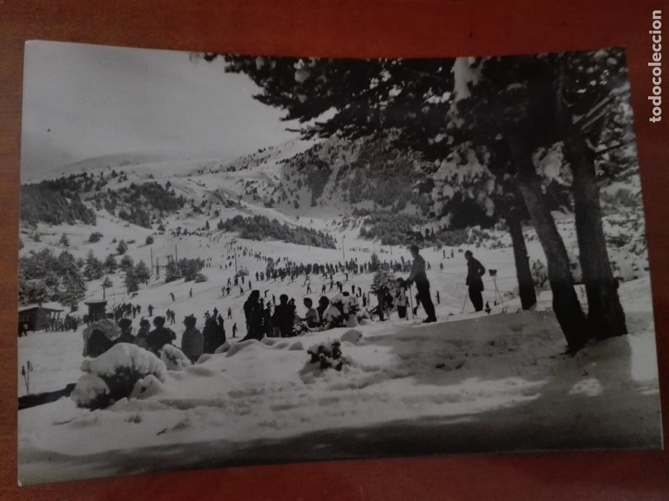 Postales: PIRINEOS ORIENTALES - LA MOLINA - PISTA LARGA Y MONTA&Ntilde;A SAGRADA AL FONDO - SARRIA 1 - N&ordm; 1030