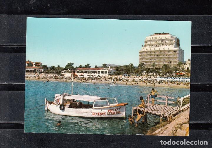 Postales: N&ordm; 106. SITGES. EMBARCADERO Y PLAYA - Foto 1