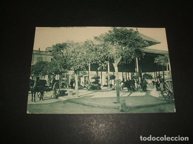 Postales: FIGUERAS GERONA PLAZA DEL COMERCIO - Foto 1