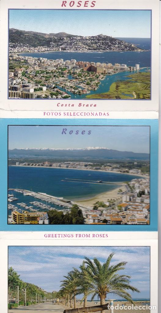 Postales: Block 9 postales de Roses Girona - Foto 1