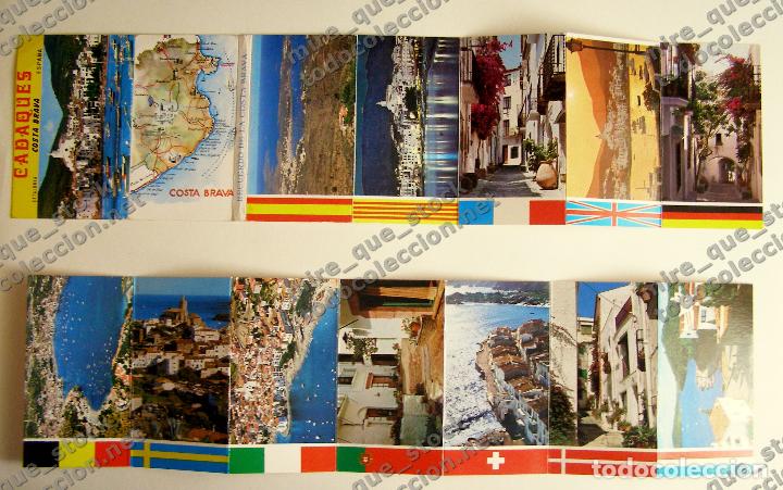 Postales: LIBRILLO DE 14 POSTALES DE CADAQU&Eacute;S COSTA BRAVA - Foto 2