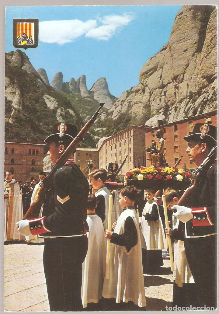 Postales: Montserrat. Mosso de escuadra. E de Oro 362..( 1962) Vell i Bell