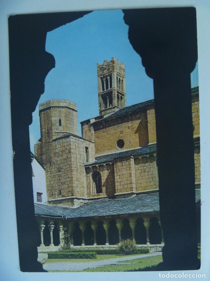 Postales: POSTAL DE LA SEO DE URGEL : CATEDRAL DESDE EL CLAUSTRO . A&Ntilde;OS 60