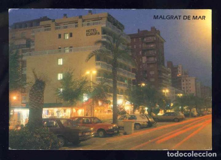 Postales: Postal de MALGRAT DE MAR: Passeig Maritim, capvespre (Post.Int.Color B-1407)