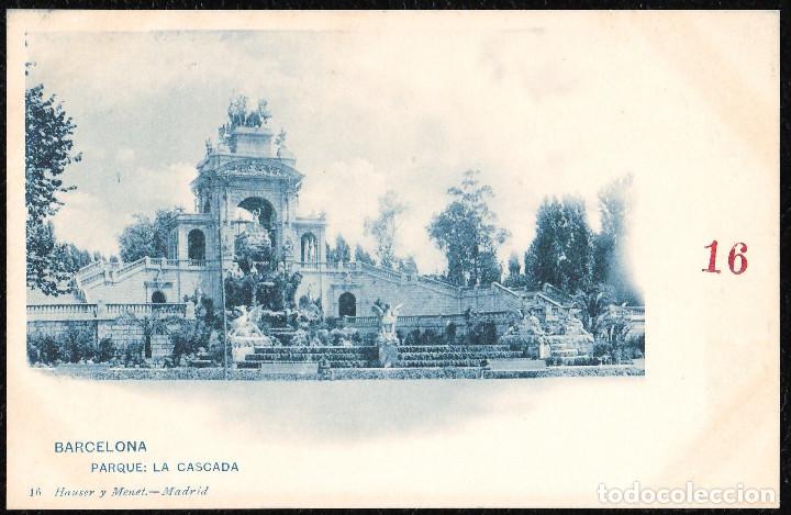 Postales: POSTALES - BARCELONA. PARQUE. LA CASCADA. - Foto 1