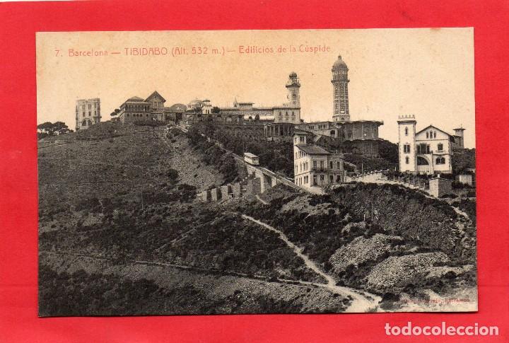 Postales: barcelona. tibidabo. edificios cuspide - Foto 1