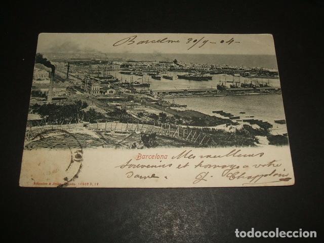 Postales: BARCELONA VISTA DEL PUERTO - Foto 1