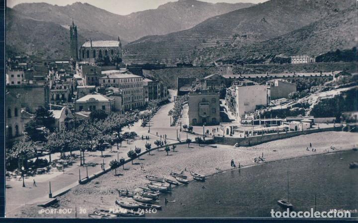 Postcards: POSTAL PORT BOU - PLAYA Y PASEO - MARTINENCH - ZERKOWITZ - CIRCULADA
